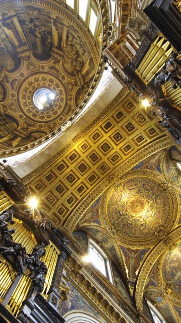 The Cathedral's Grand Organ and Dome