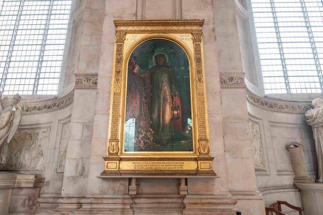 The Light of the World in the south nave aisle