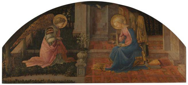 Fra Filippo Lippi's Annunciation (c. 1450-3)