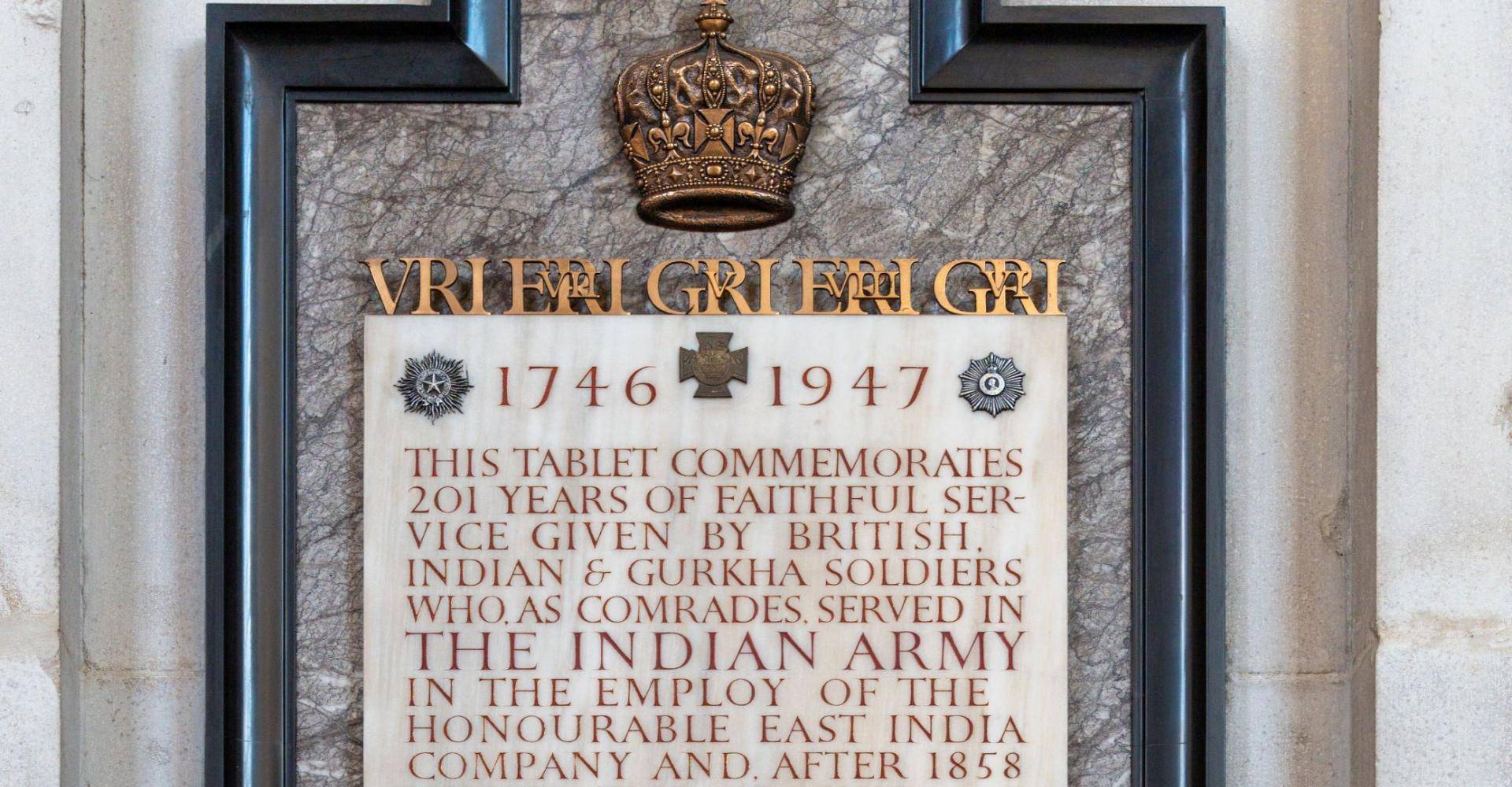 Monument to Indian Army Volunteers