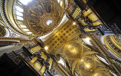 The Cathedral's Grand Organ and Dome