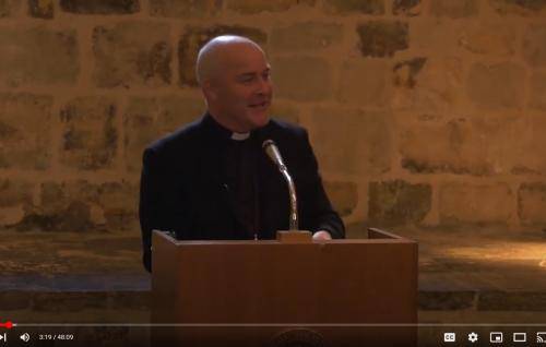 Stephen Cottrell speaking at St Paul's Cathedral