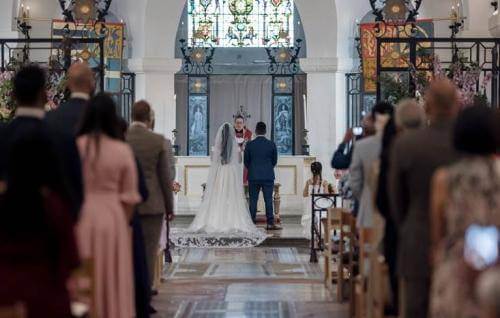 wedding in obe chapel