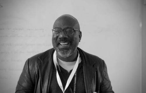 Anthony Reddie laughing