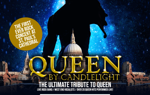 Queen by candlelight  tribute april 2023